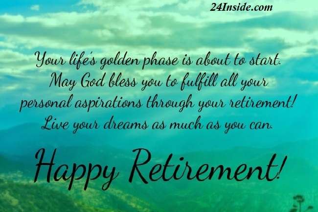 Retirement wishes